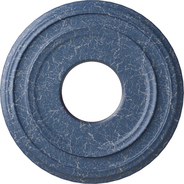 Ekena Millwork Classic Ceiling Medallion (Canopies up to 7 1/4"), 12 3/8"OD x 4"ID x 1 1/8"P, Americana Crackle CM12CLAMC - main